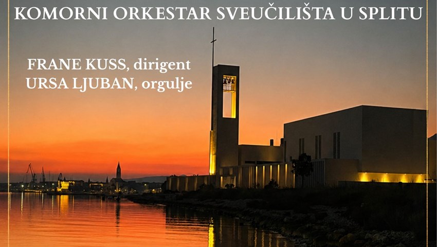  Nastup Komornog orkestra Sveučilišta u Splitu na otvaranju 3. festivala orgulja u Trogiru